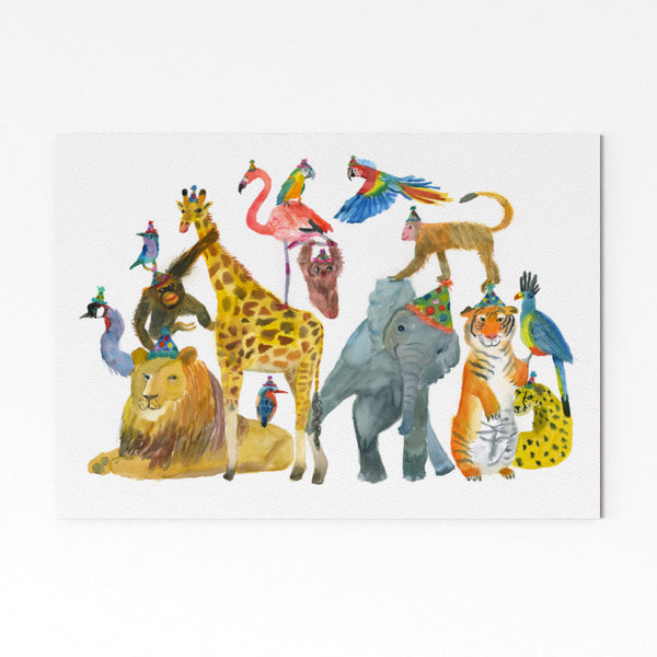 Party Animals Print