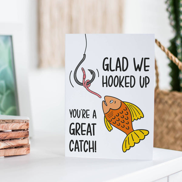 Plenty of Fish Anniversary Card