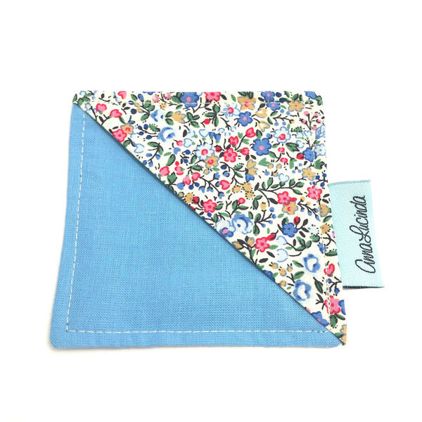 Fabric bookmark cover