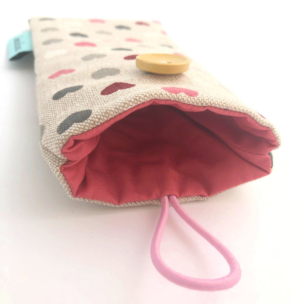 handmade pouch for glasses