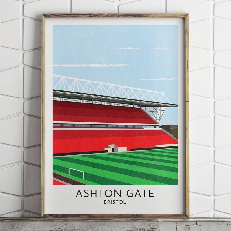 Bristol City Ashton Gate Print