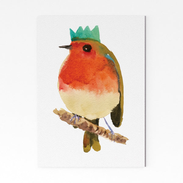 Robin Art Print watercolour