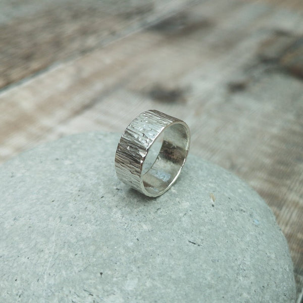 Sterling Silver Wide Ring / Thumb Ring