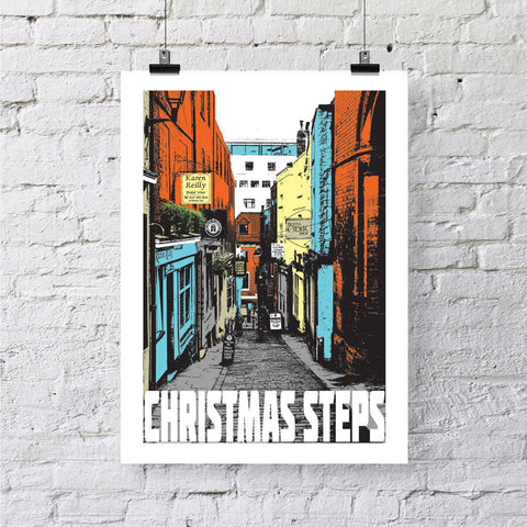 Christmas Steps Print