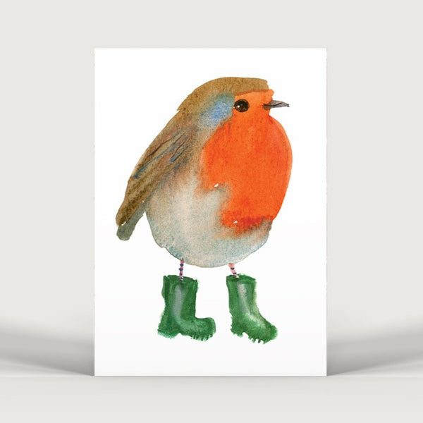 Robin Art by Bristol Artist, Rosie Webb