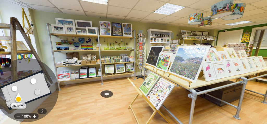 Virtual Tour of Eclectic Gift Shop