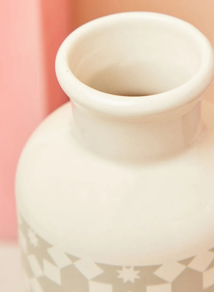 Grey Ceramic Vase