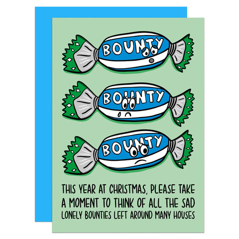 Bounties Christmas A6 Card