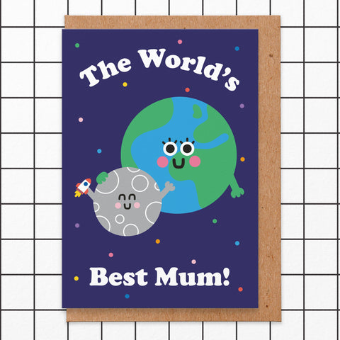 Worlds Best Mum Card