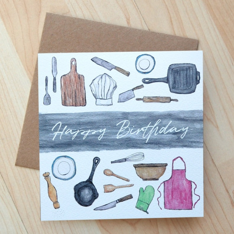 Birthday Card for Chef