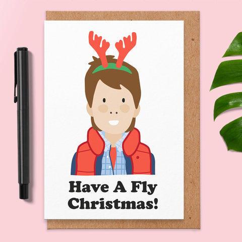 Back to the Future, Marty McFly Christmas Card