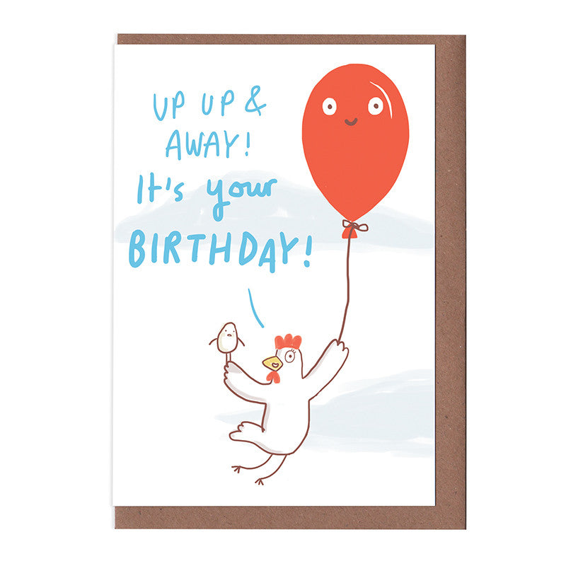 Chicken Birthday Card