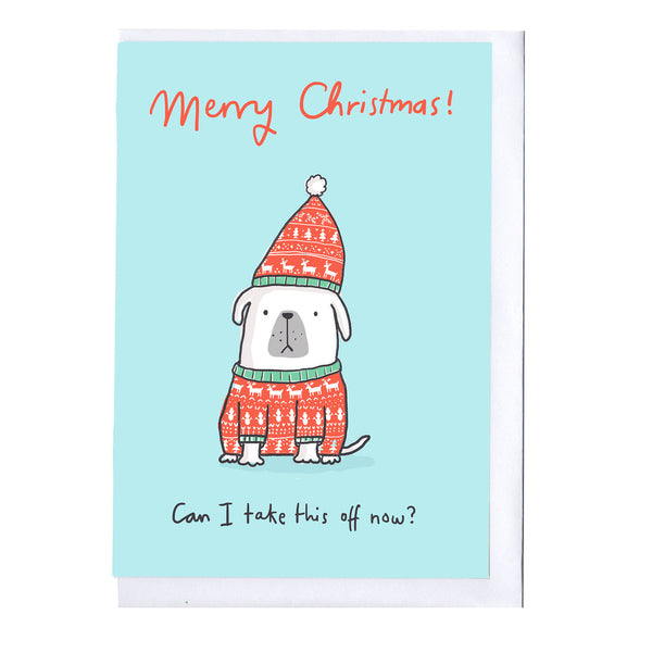 Dog Christmas Christmas Card