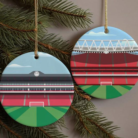 Football Bauble, Christmas Decoration