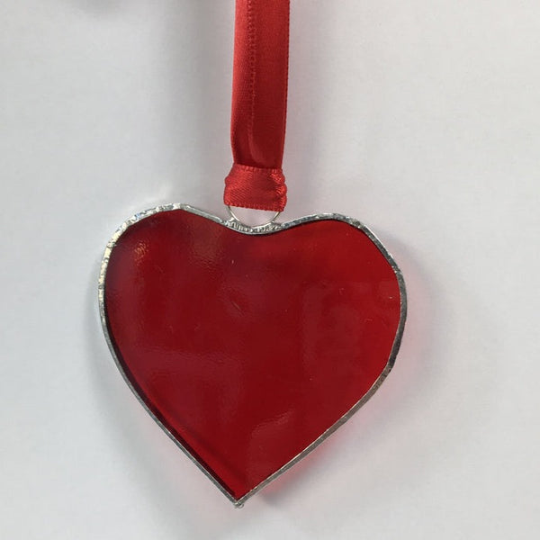 Red Glass Heart