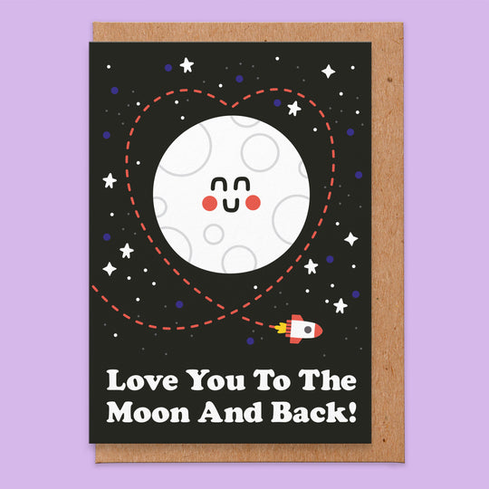 Love You to the Moon and Back Card