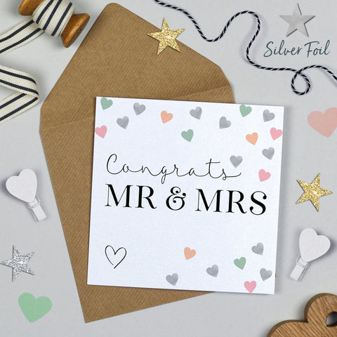 Congrats Mr & Mrs card