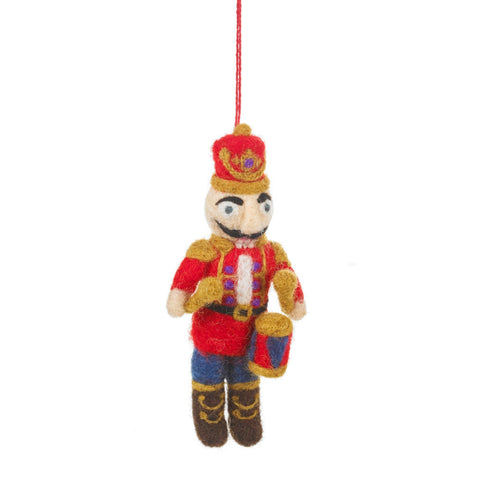 handmade nutcracker soldier Christmas decoration