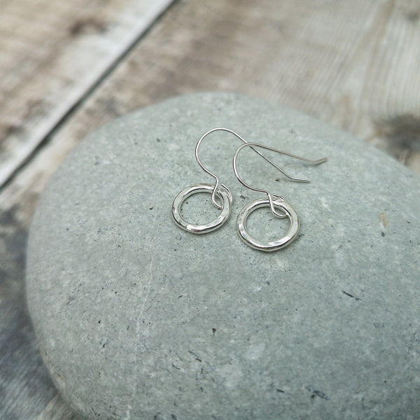 Handmade sterling silver earrings