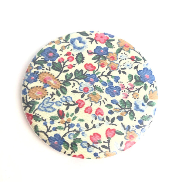 Pocket Mirror in floral pattern