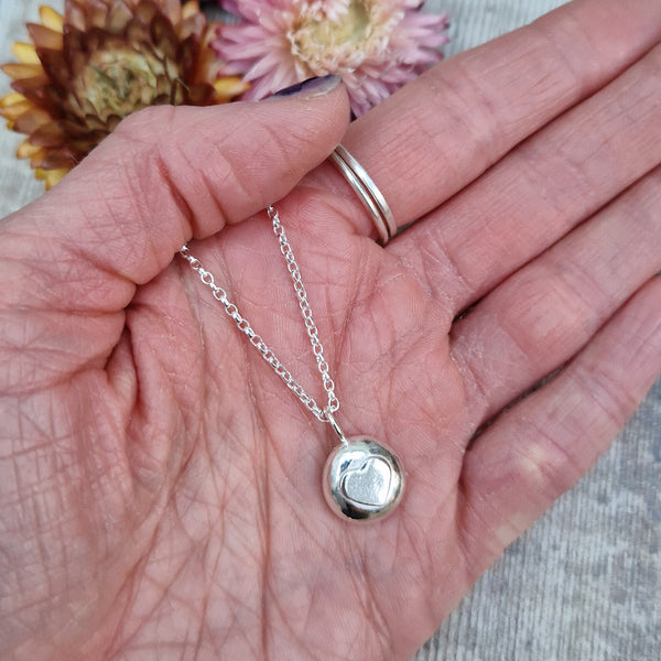 Sterling Silver Heart Necklace