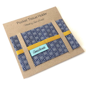 Pocket Tissue Holder with Japanese pattern