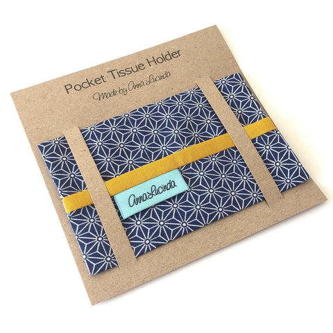 Pocket Tissue Holder with Japanese pattern