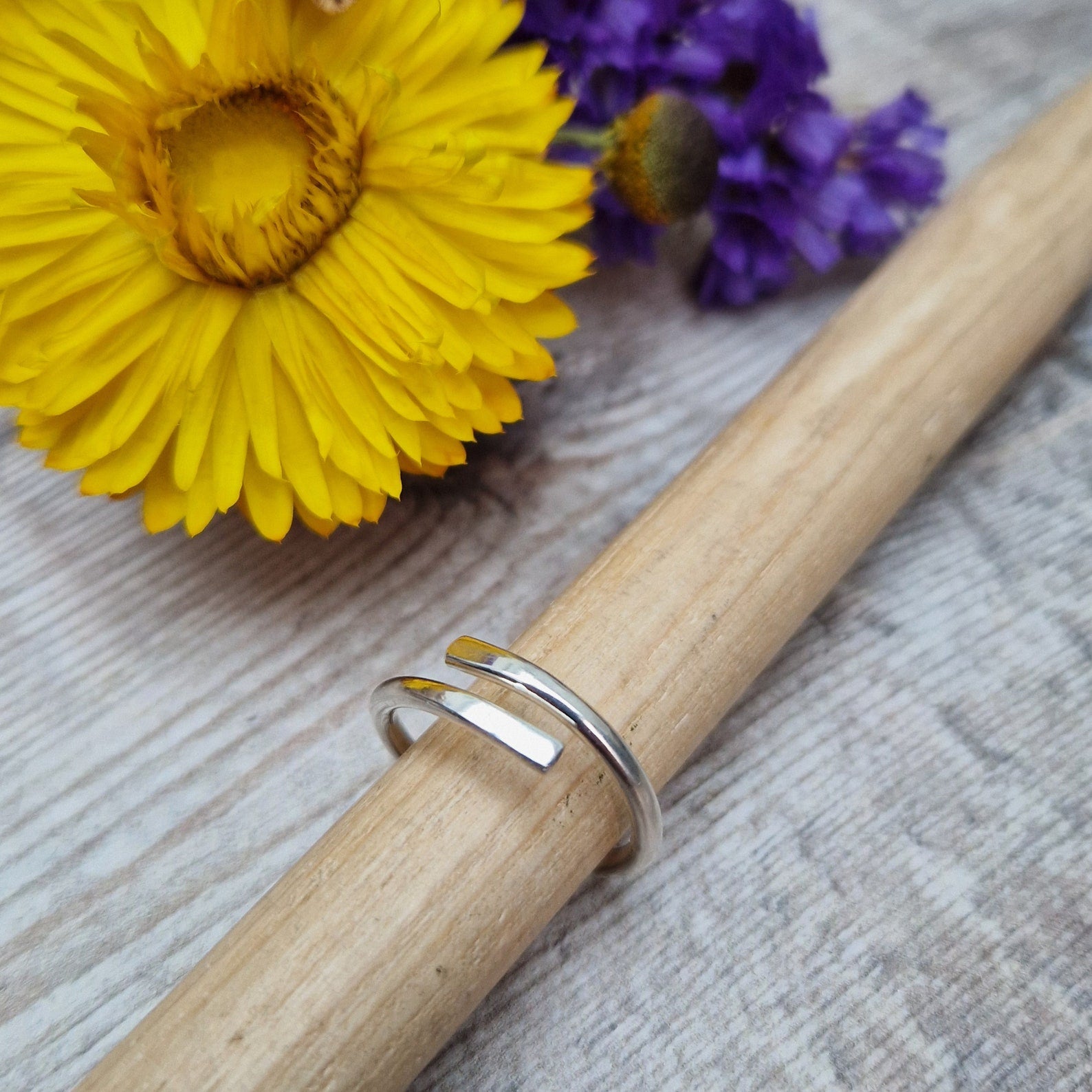 Sterling Silver Wrap Ring