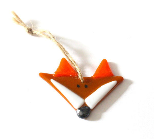 Fused Glass Fox gift