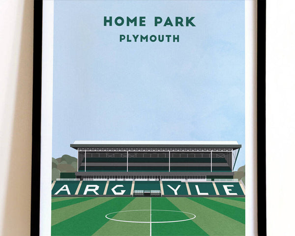 Print of any Football Stadium, framed or unframed