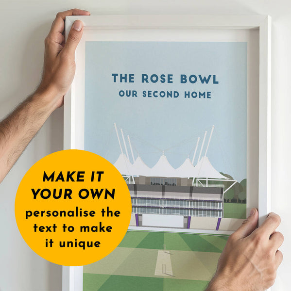 Print of any Cricket Ground, framed or unframed