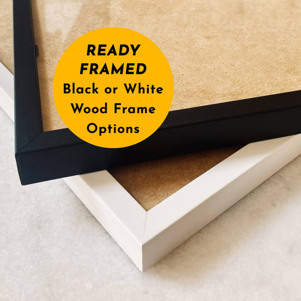 Print of any Cricket Ground, framed or unframed