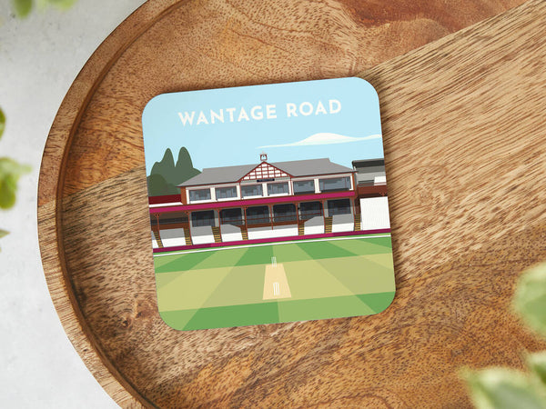 Contemporary Cricket Stadium Coaster Gift, Mix And Match Set