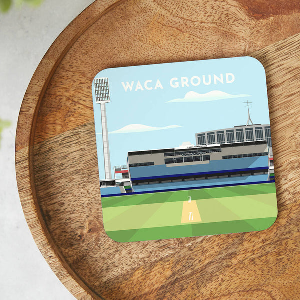 Contemporary Cricket Stadium Coaster Gift, Mix And Match Set