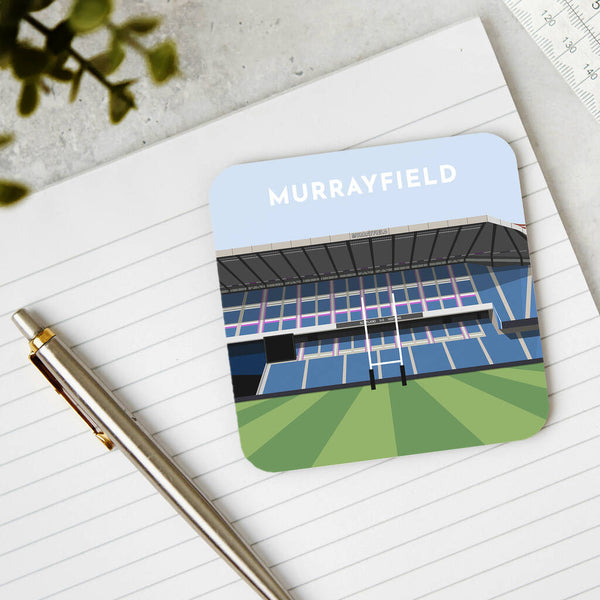 Contemporary Rugby Stadium Coaster Gift, Mix And Match Set