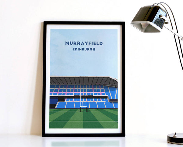 Print of any Rugby Stadium, framed or unframed