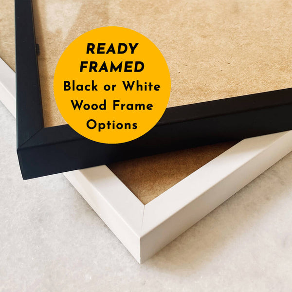 Print of any Rugby Stadium, framed or unframed