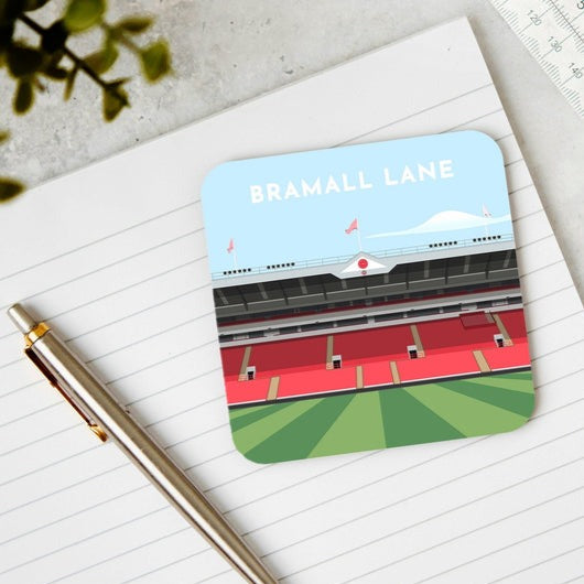 Sheffield United Coaster, Bramall Lane Drinks Mat