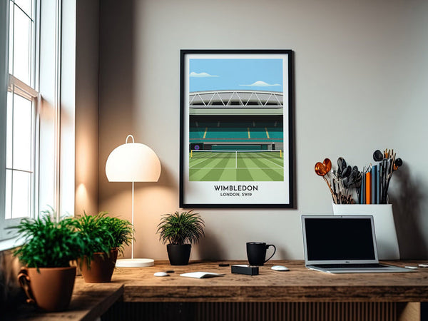 Wimbledon Tennis Art Print