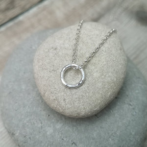 Infinity Sterling Silver Necklace