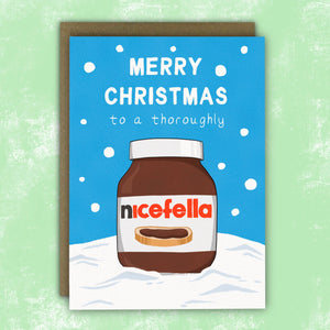 Nutella Christmas Card for him