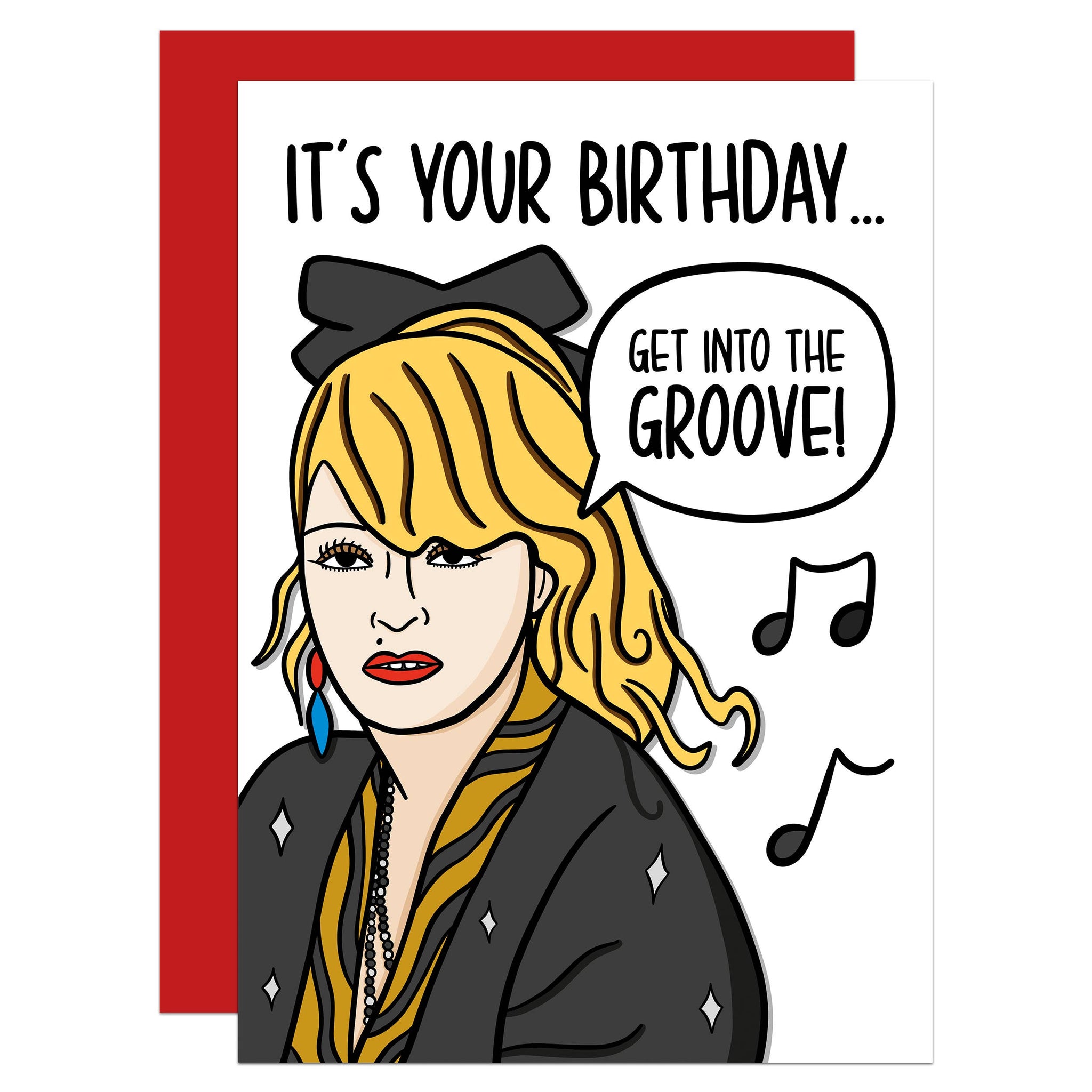 Madonna Birthday Card