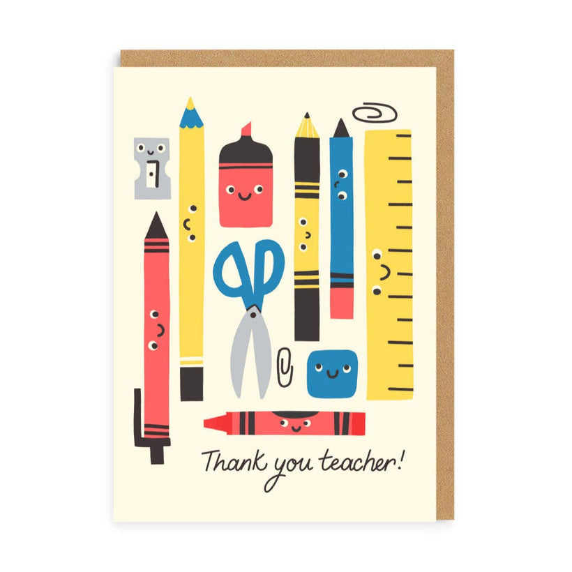Thank You Cards for Teaching Staff