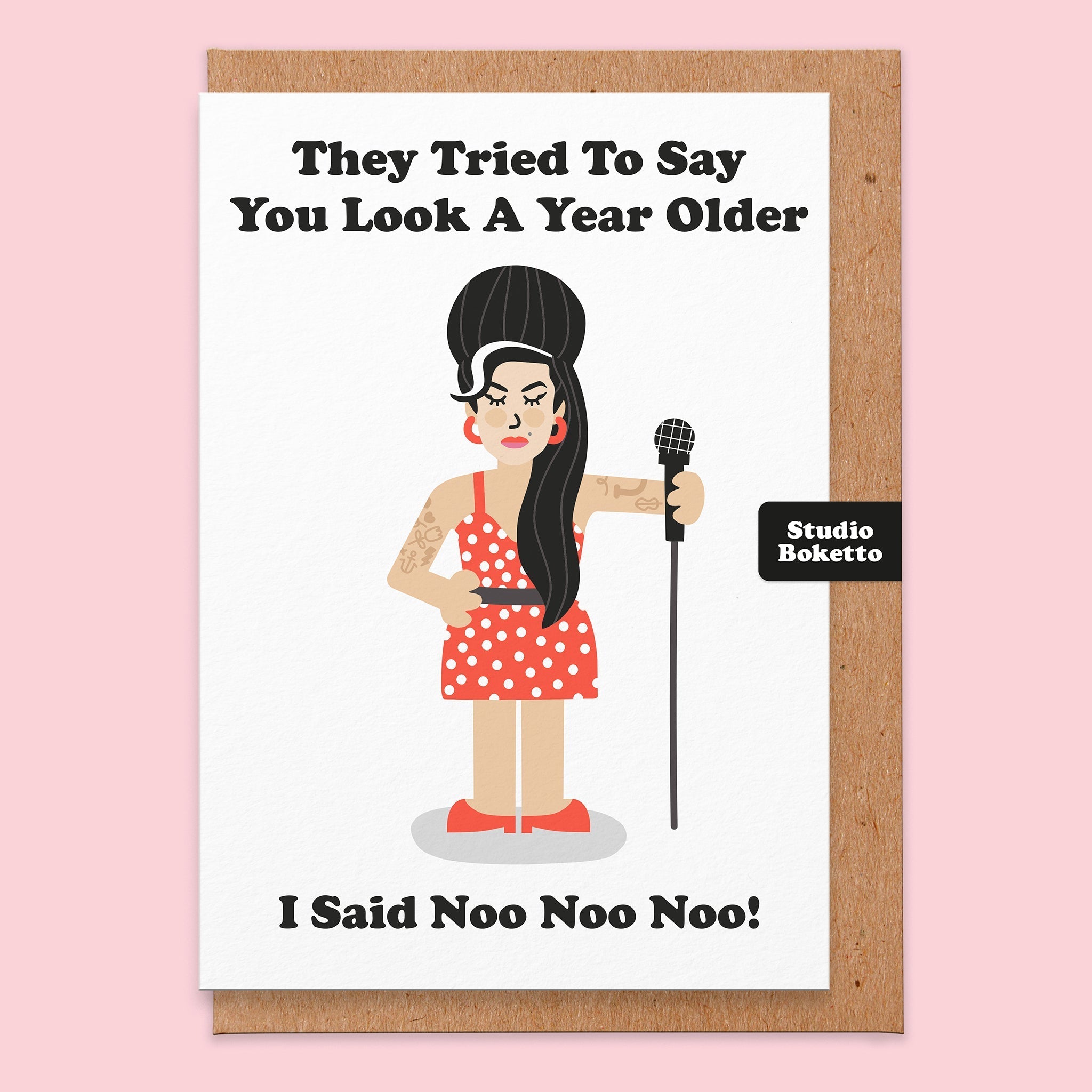 Amy Winehouse Birthday Card