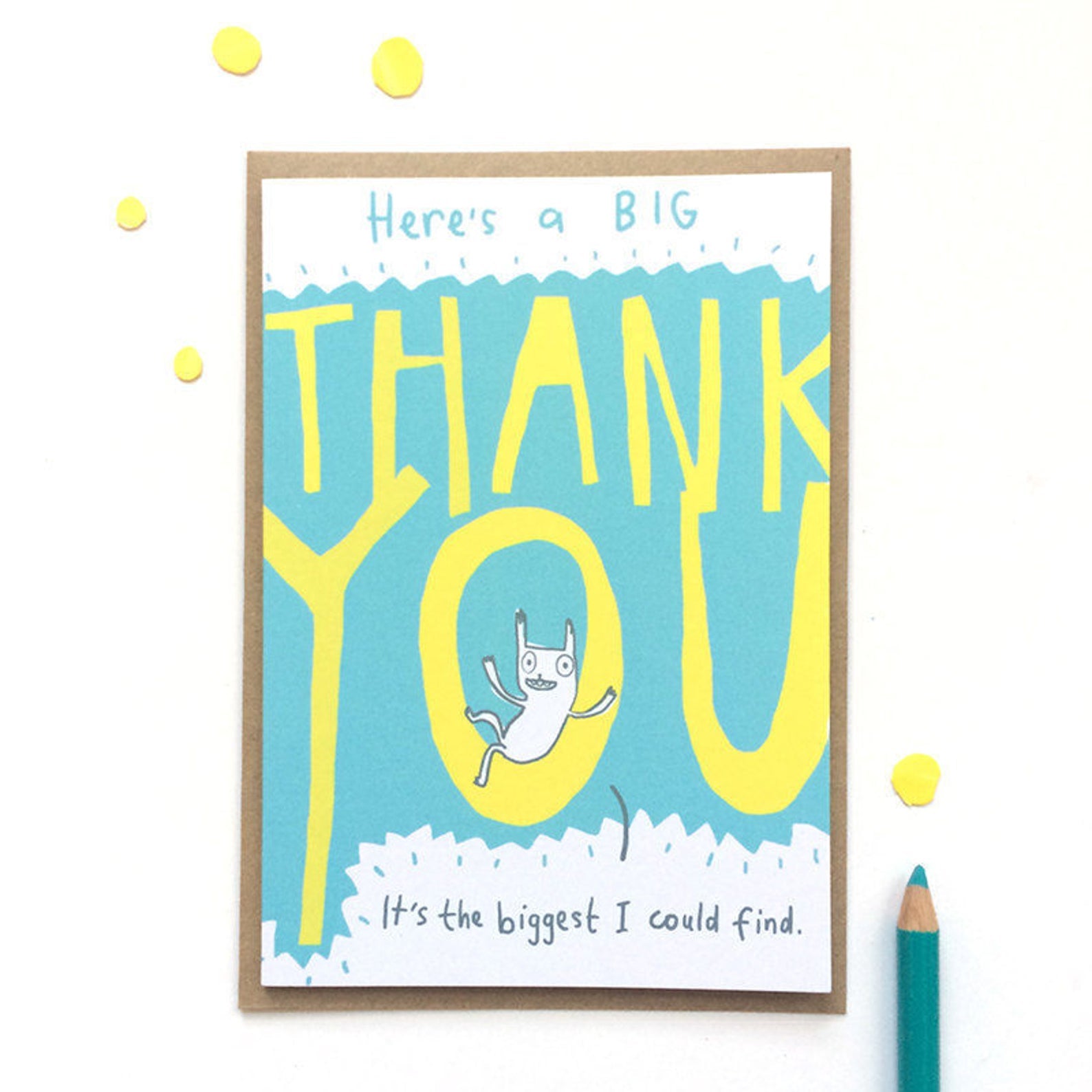 Big Thank You Card