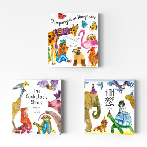 Collection of children's books by Rosie Webb
