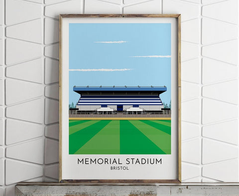 Bristol Rovers Memorial Stadium Print