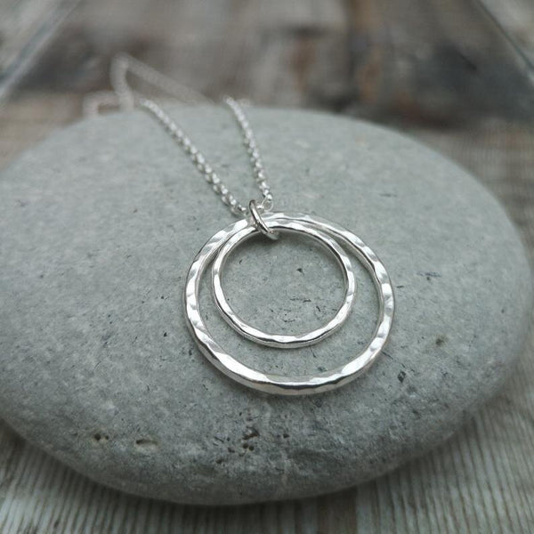 Sterling Silver Circle Necklace