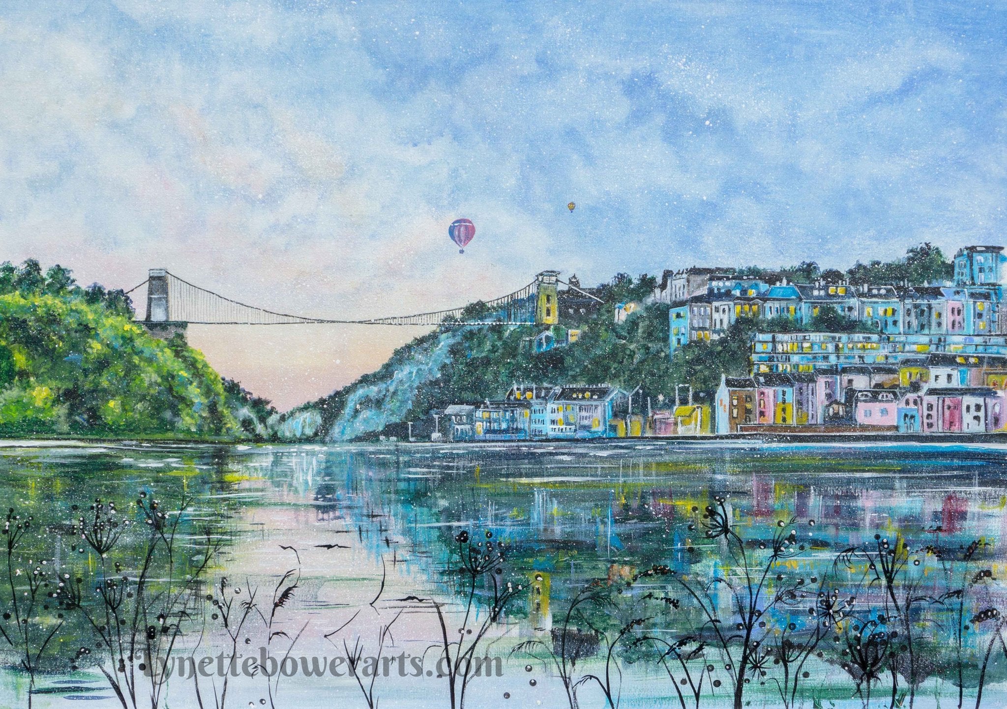 Clifton Suspension Bridge paintings at Eclectic Gift Shop