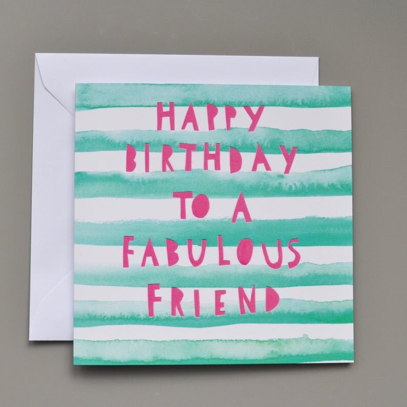 Fabulous Friend Card